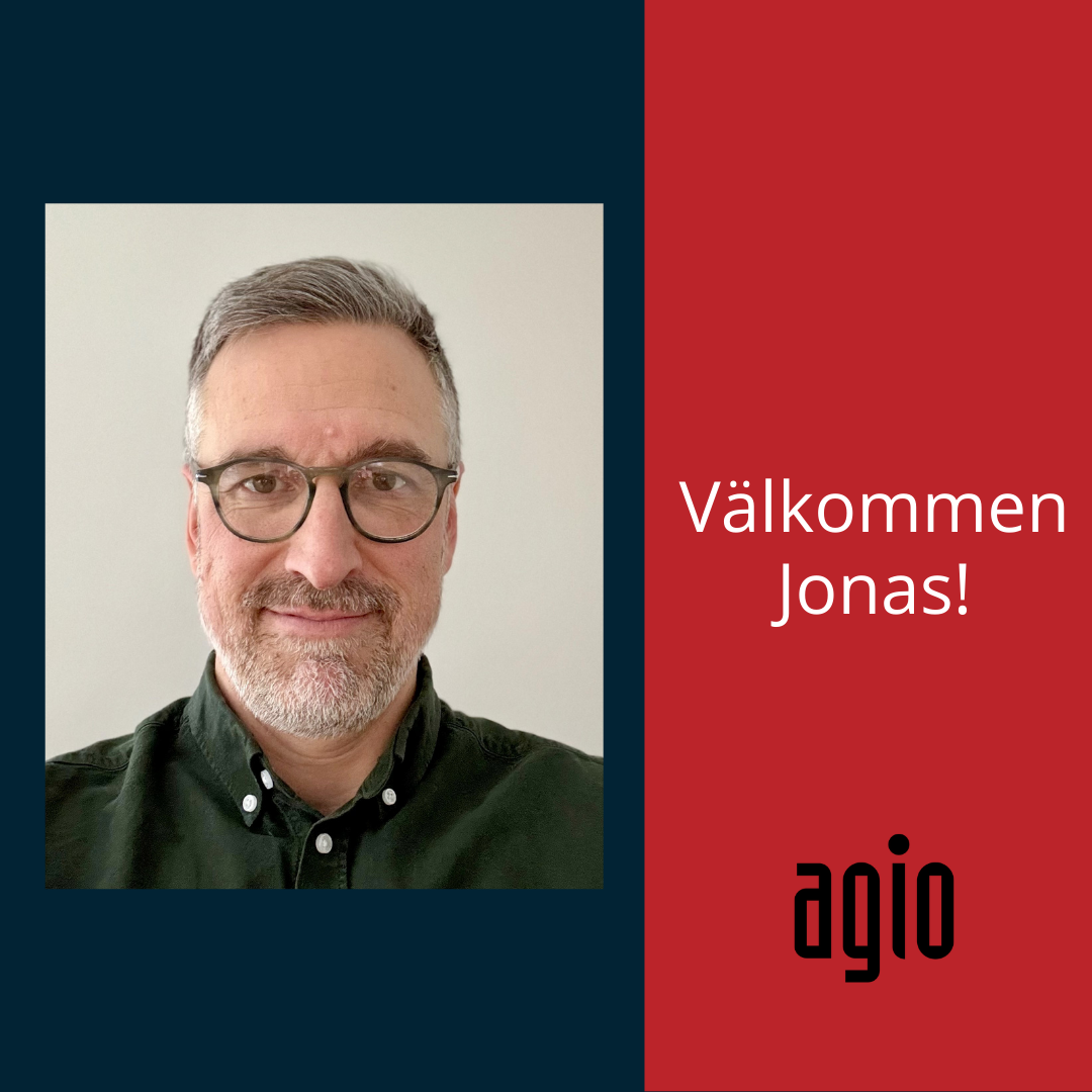 Välkommen Jonas, vår nya processutvecklare! - Agio